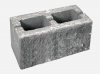 Блок колотый 390х190х188 мм (1-сторонний) серый