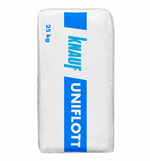 Шпаклевка гипсовая высокопрочная КНАУФ-Унифлот, 25 кг
