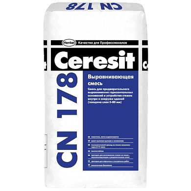 Легковыравнивающая смесь Ceresit CN 178, 25 кг