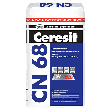Самовыравнивающаяся смесь Ceresit CN 68, 25 кг