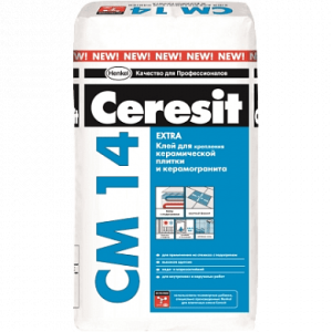 Купить на centrosnab.ru Клей для плитки Ceresit CM 14 Extra, 25 кг по цене от 544,00 руб.!