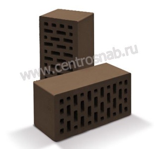 Купить на centrosnab.ru Кирпич лицевой керамический утолщенный шоколад М175 ВВКЗ по цене от 19,90 руб.!