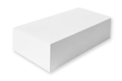 Кирпич силикатный белый рядовой утолщенный 250х120х88