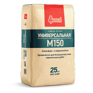 Купить на centrosnab.ru Смесь сухая универсальная М150 Старатели, 25 кг по цене от 161,00 руб.!