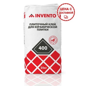 Купить на centrosnab.ru Плиточный клей INVENTO 400, 25кг по цене от 199,00 руб.!