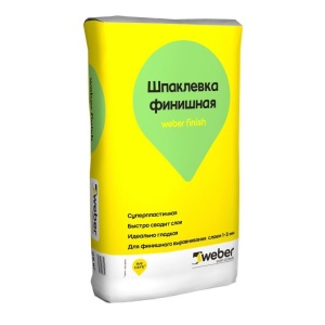 Купить на centrosnab.ru Шпаклевка финишная белая Vetonit weber finish, 25 кг по цене от 0,00 руб.!