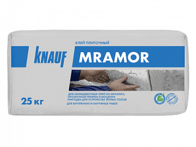 Купить на centrosnab.ru Клей плиточный белый КНАУФ-Мрамор, 25 кг по цене от 555,28 руб.!