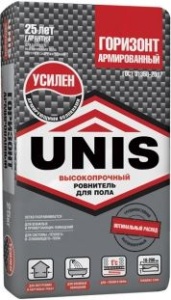 Купить на centrosnab.ru Высокопрочный ровнитель для пола Горизонт Армированный (Юнис), 25 кг по цене от 260,00 руб.!