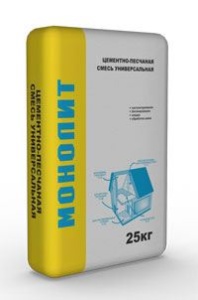 Купить на centrosnab.ru Сухая смесь пескобетон М-300 Монолит, 50 кг по цене от 225,00 руб.!