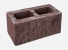 Блок рваный камень 390х190х188 мм (1-сторонний) коричневый