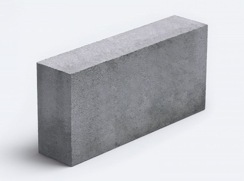 Полнотелый перегородочный бетонный блок СКЦ-3ЛК, КПР-39-100-F75-2100, 390х90х188мм